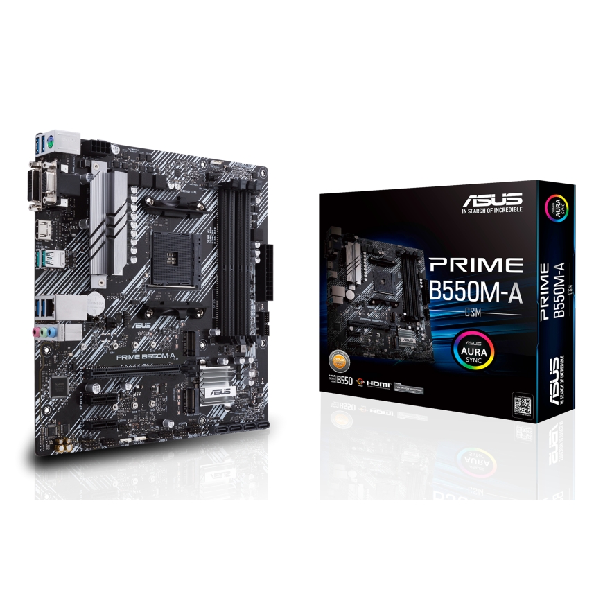 ASUS Prime B550M-A/CSM AMD B550 Ligzda