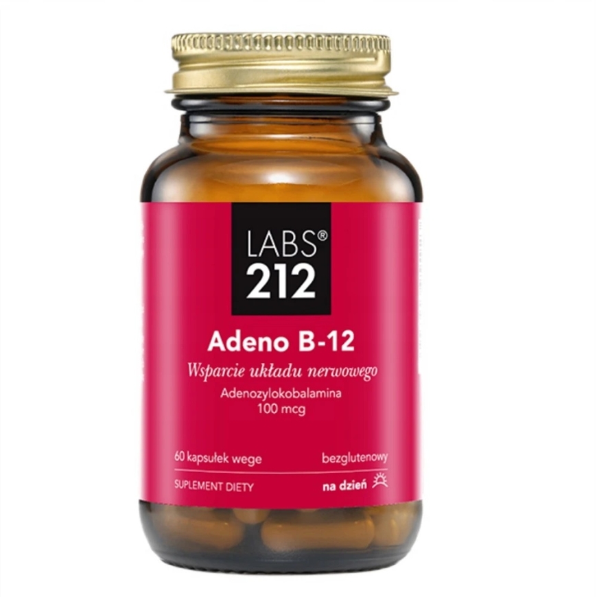 Labs212 Adeno B-12 uztura bagātinātājs 60