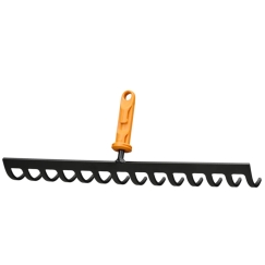 FISKARS DIRVOS GRĖBLYS 14 DANTŲ, METALINIS, GALVUTĖ ONECLICK SISTEMAI