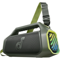 Kannettava langaton kaiutin Soundcore Boom 2 Plus, 140 W, Bluetooth 6.0, IPX7, vihreä.