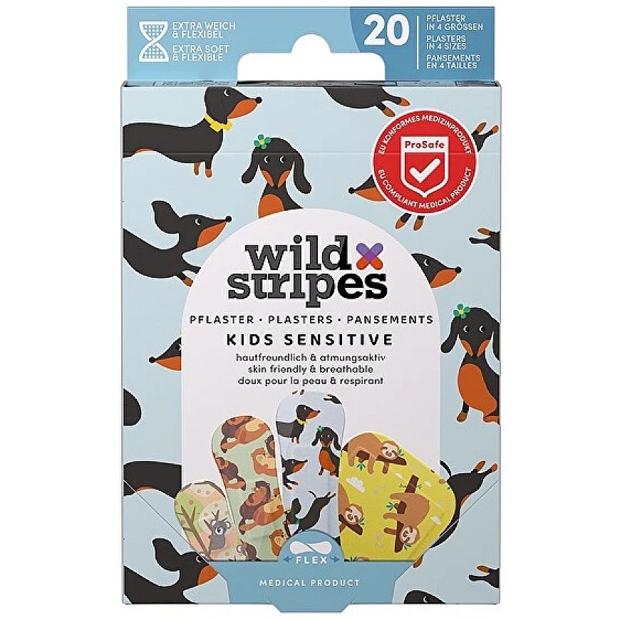 Wild Stripes Kids Animal Fun plaasterid 20 tk.