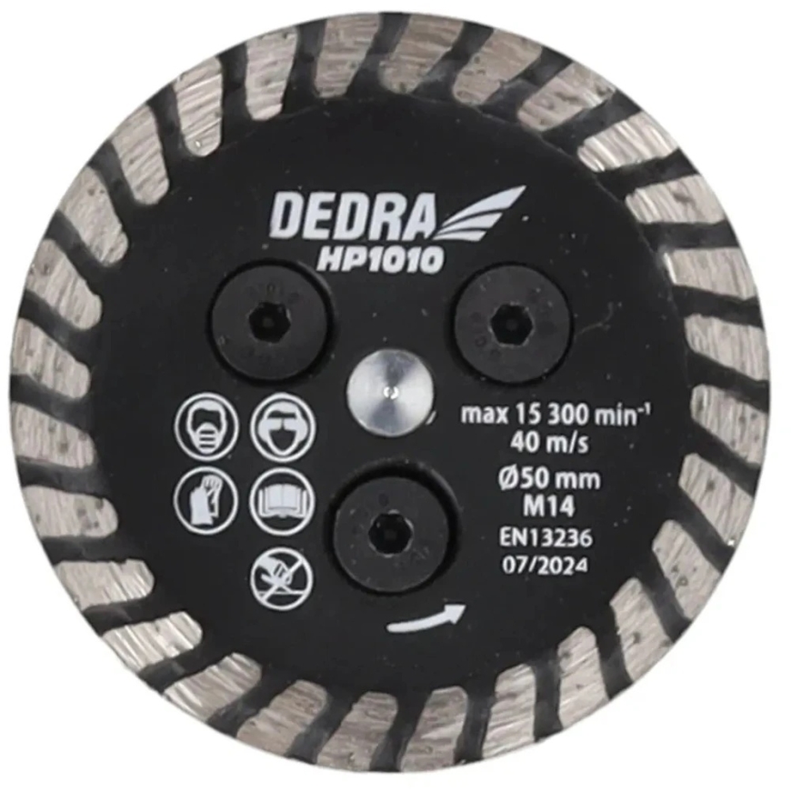 Dedra Diamond Cutting Disc 50 mm/M14 – 3