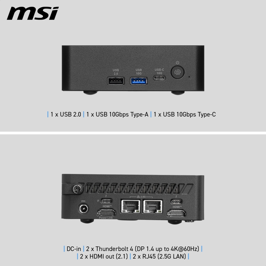 MSI Cubi NUC AI+ 3MG-003BEU – 2