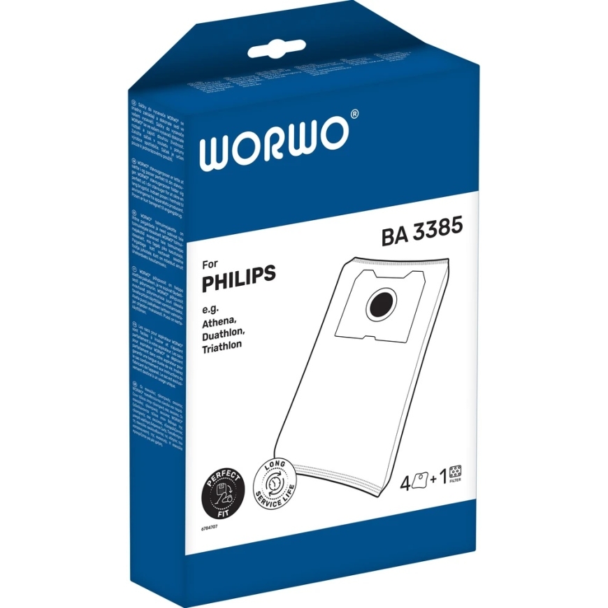 WORWO BA3385 pölynimuri pussit – 2
