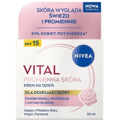 Nivea Vital Radiant Skin kortsukreem SPF15 50ml