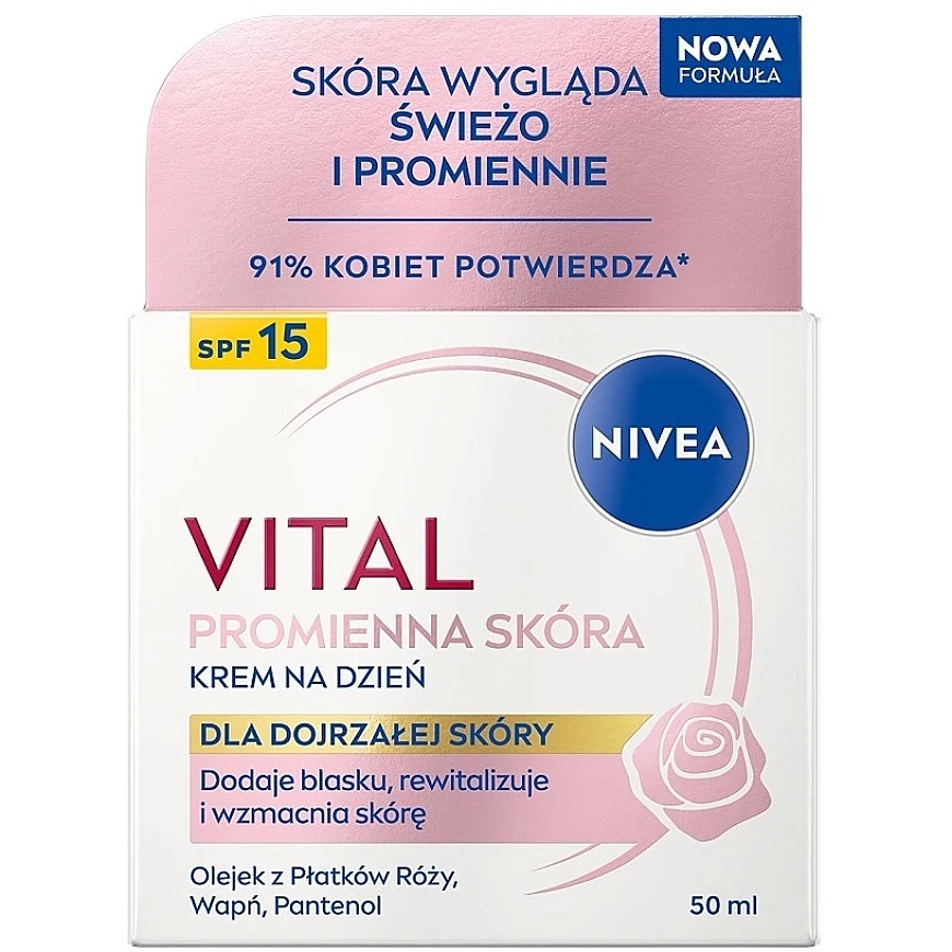 Nivea Vital Radiant Skin krēms pret