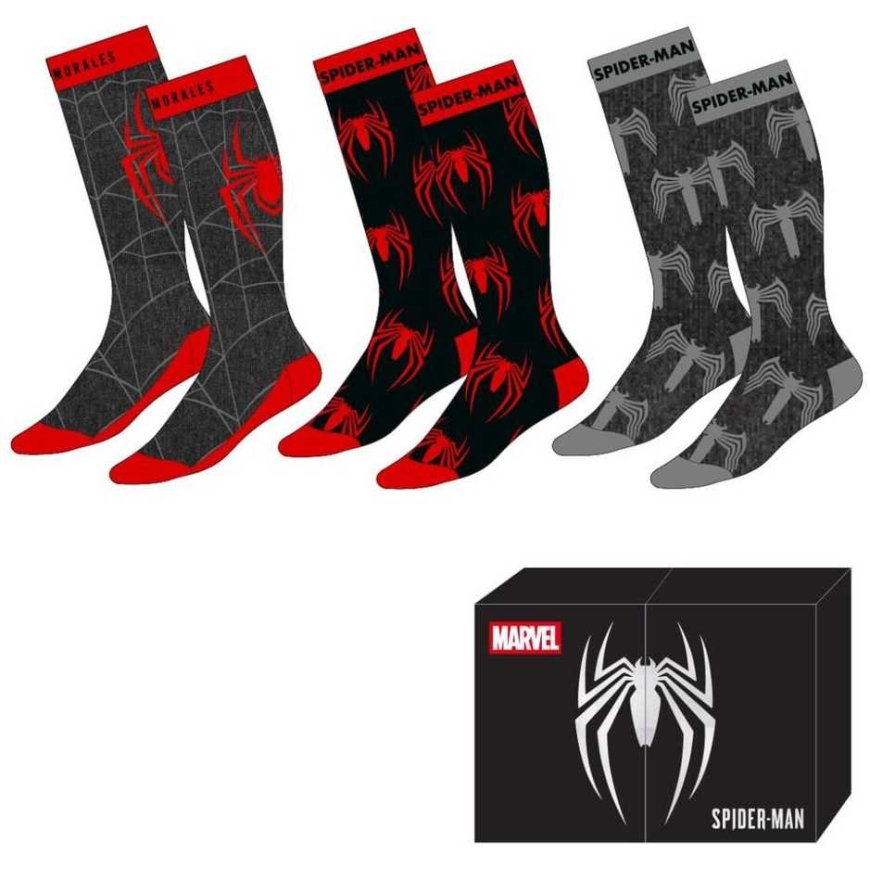CERDÁ Marvel Spiderman assorted adult 3 socks set