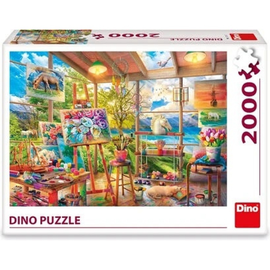 Dino Dėlionē Dino Puzzle 2000 Gabali: