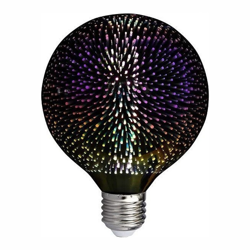 V-tac 4W LED 3D spuldze, G125