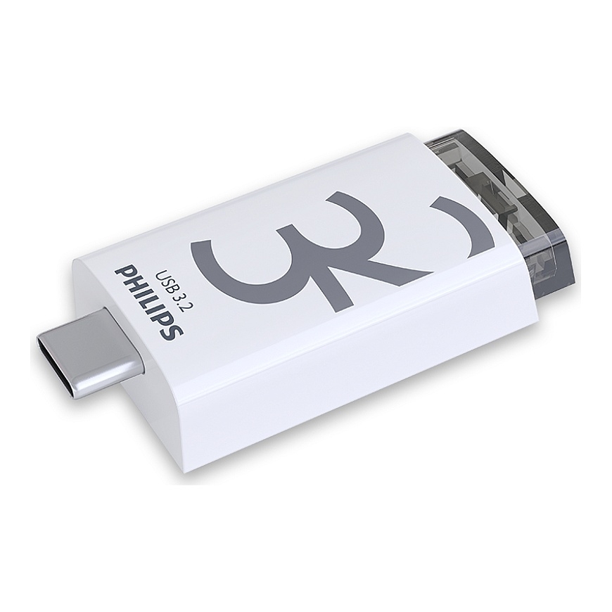 Philips Click USB flash drive 32 GB USB Type-C 3.2 Gen 1 (3.1 Gen 1) Transparent, White – 4