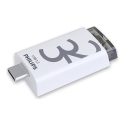 Philips Click USB flash drive 32 GB USB Type-C 3.2 Gen 1 (3.1 Gen 1) Transparent, White Philips Click USB flash drive 32 GB USB Type-C 3.2 Gen 1 (3.1 Gen 1) Transparent, White