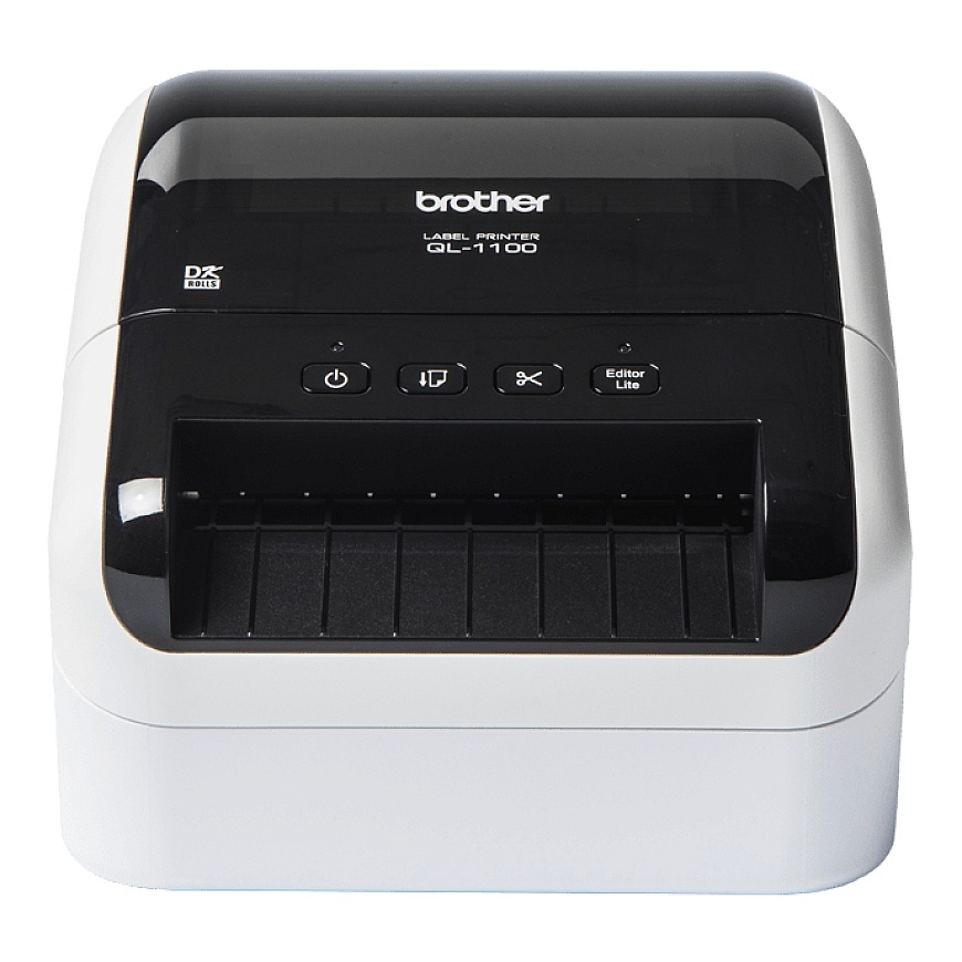 Brother QL-1100C etiķešu printeris Tieši temiskā