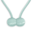 AmeliaHome Light Blue Curtain Tiebacks Toronto, 2 pcs.