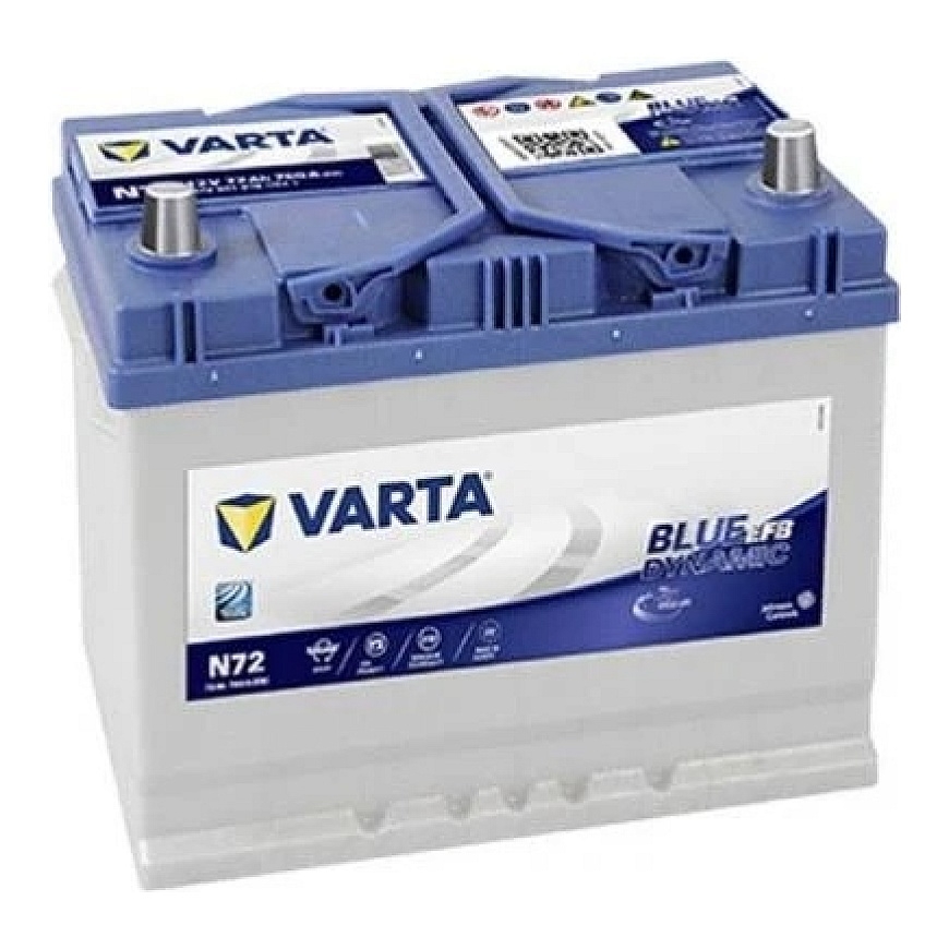 Varta Akumulators 72 Ah 760 A