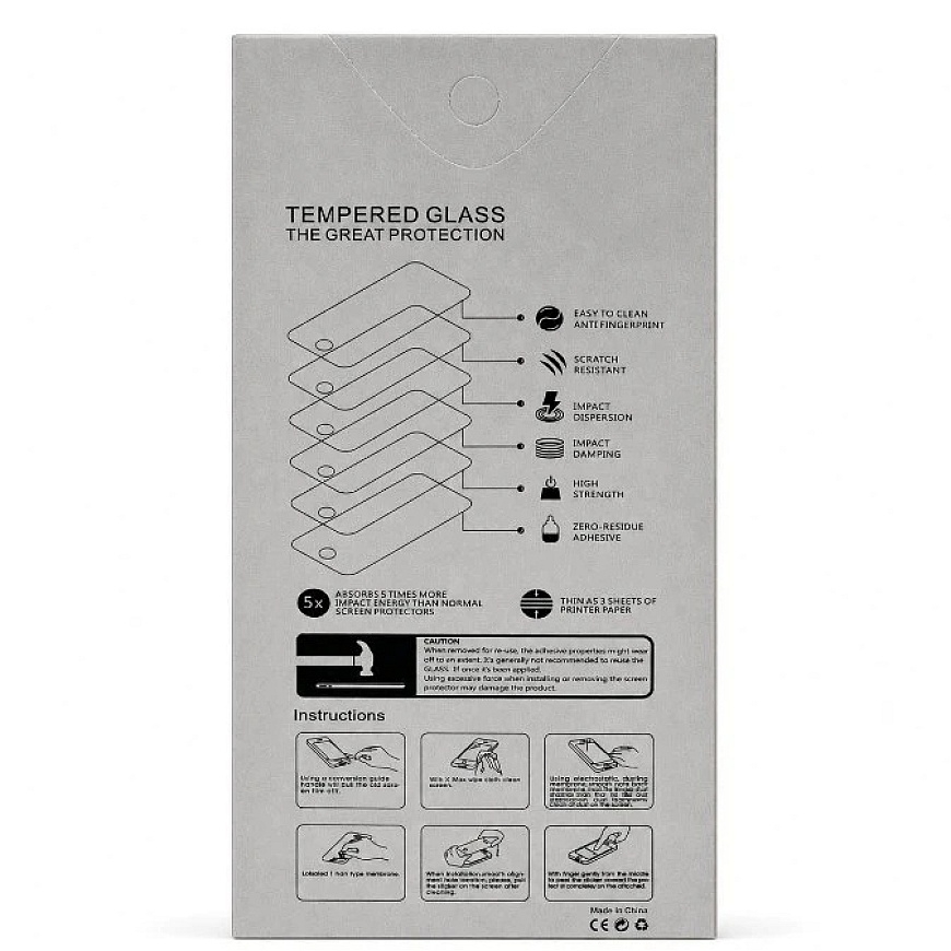 9D Gorilla Glass Screen Protector for Apple iPhone 16 Pro Max - Black (Set of 10) – 3