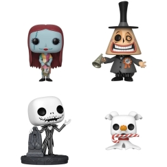 Funko POP rinkinys 4 figūrų Disney Košmaras prieš Kalėdas