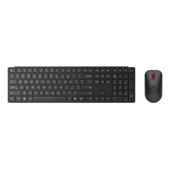 Lenovo 4X31S04848 keyboard Mouse included Office RF Wireless + Bluetooth US English Black
