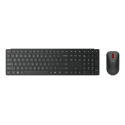Lenovo 4X31S04848 keyboard Mouse included Office RF Wireless + Bluetooth US English Black