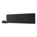 Lenovo 4X31S04848 keyboard Mouse included Office RF Wireless + Bluetooth US English Black