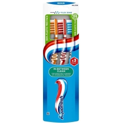Aquafresh hammasteiden välinen harja, keskikoko, 3 kpl.