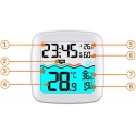 Berdsen Meteorological Station with Pool Sensor BD-913, White Berdsen Meteorological Station with Pool Sensor BD-913, White