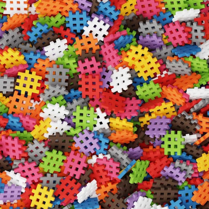 Mini Waffle Construction Blocks Set 400 Pieces Marioinex – 3