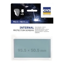 Internal protective glass GYS for welding masks LCD 96x50