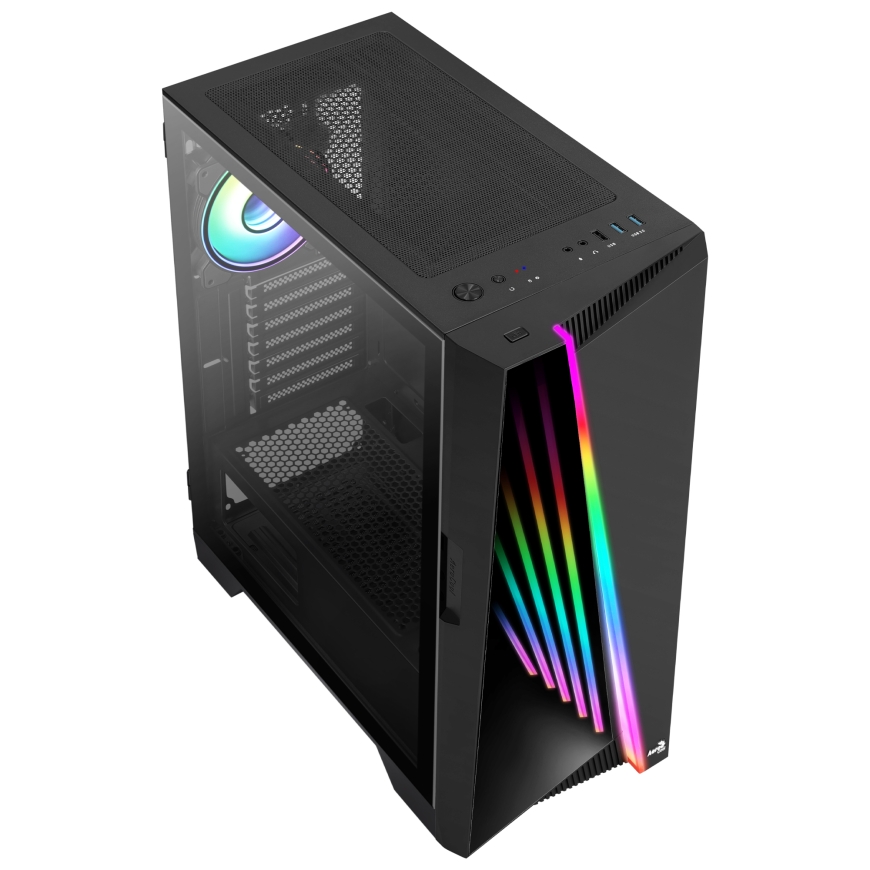 Aerocool Mirage Midi Tower Melns – 5