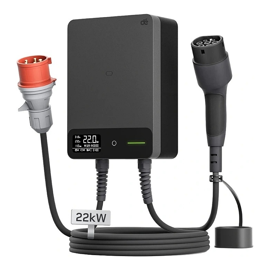 Dé Wallbox dé 22kW ar 7m