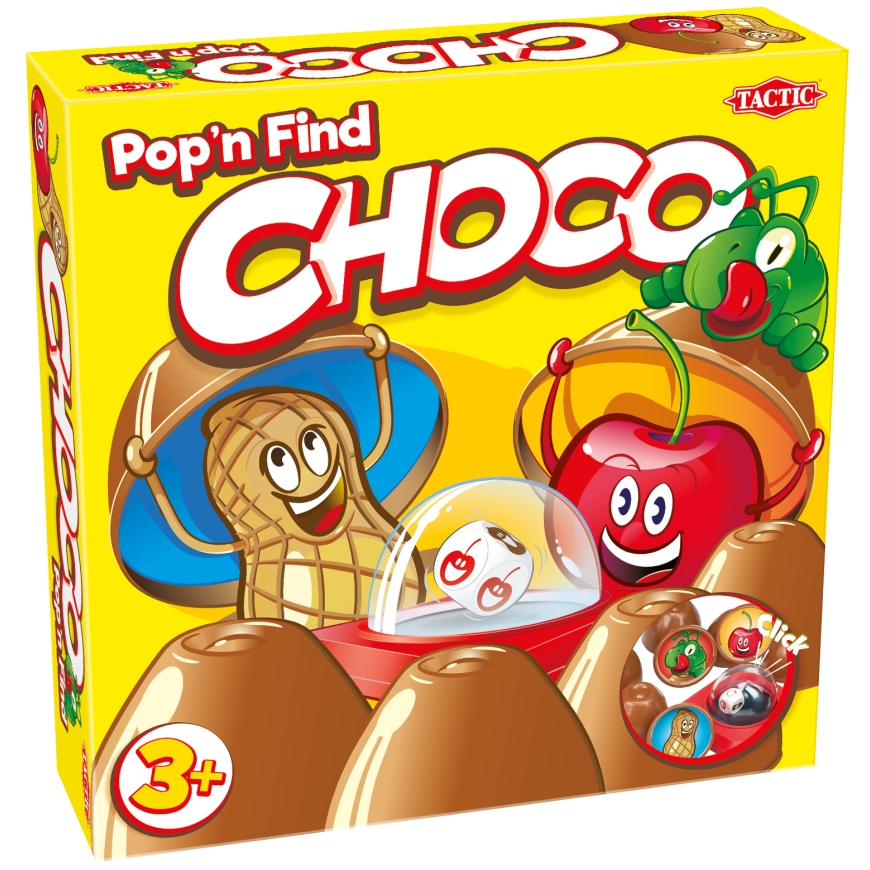 Tactic Pop'n Find Choco Lautapeli Tuuripeli