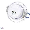 Bemko Recessed Motion Sensor, White, IP20, Max 800W, 360°, Max 8m Bemko Recessed Motion Sensor, White, IP20, Max 800W, 360°, Max 8m