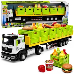Lean Toys Transporta kravas auto 1:40