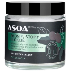 Asoa Niisutav kreem kätele, jalgadele ja küünarnukkidele 100 ml
