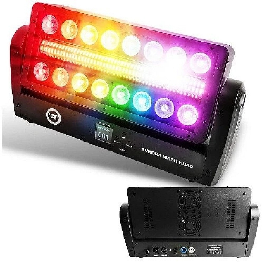 “Carruzzo LIGHT4ME AURORA WASH HEAD” moving light effect – 2