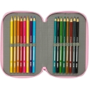 Safta Hello Kitty & Friends Triple Pencil Case 37pcs Safta Hello Kitty & Friends Triple Pencil Case 37pcs