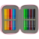 Safta Hello Kitty & Friends Triple Pencil Case 37pcs Safta Hello Kitty & Friends Triple Pencil Case 37pcs