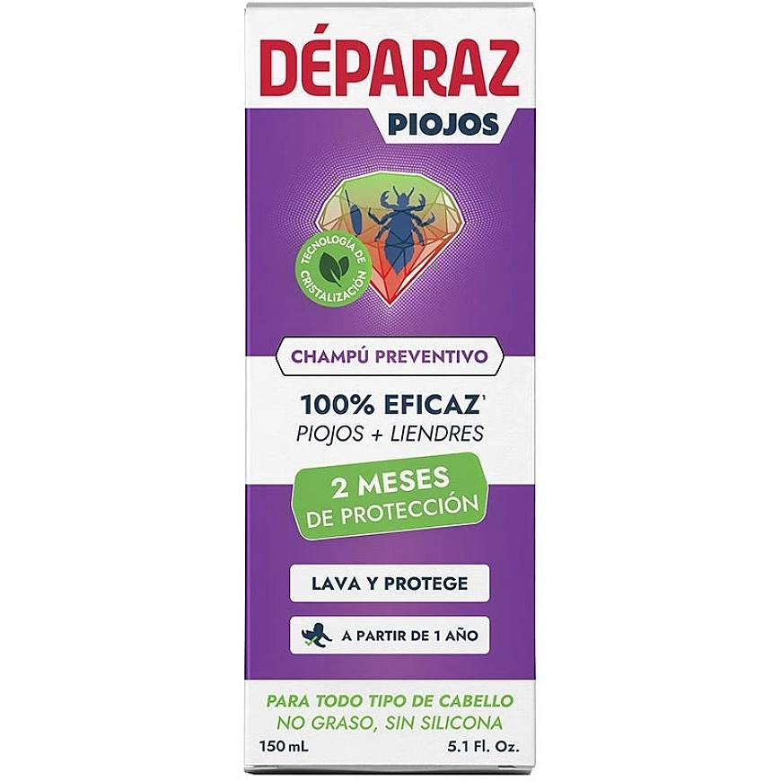 Déparaz Head Lice Preventative Shampoo 150 ml