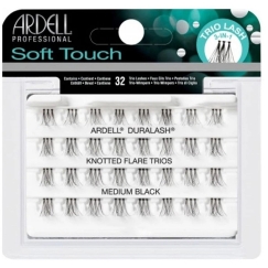 Ardell Lash Trios Knot-Free Soft Touch Medium Juodas 32 U
