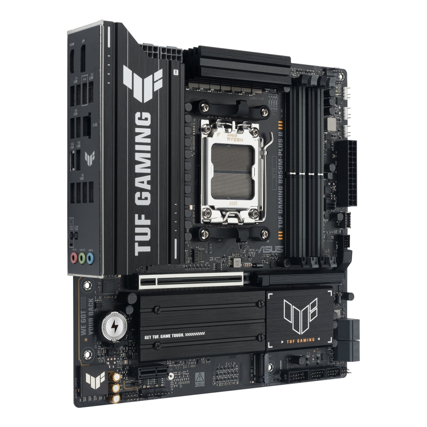 ASUS TUF GAMING B850M-PLUS II AMD B850 AM5 pieslēgvieta mikro ATX – 3