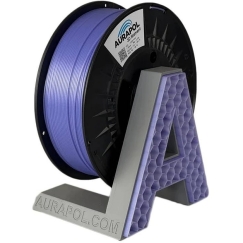 Smartprint AURAPOL PLA pooltransparent filamen 1.75 mm 1kg – lavendliruudu mure.