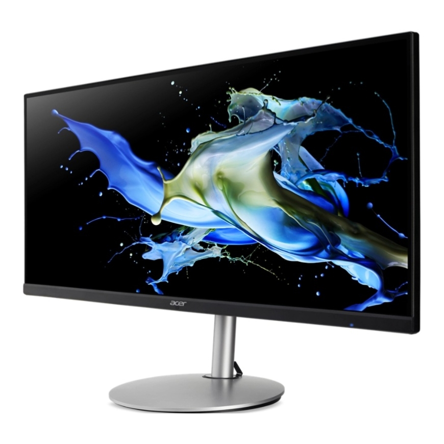 Acer CB342CU tietokoneen litteä näyttö 86,4 cm (34") 3440 x 1440 pikseliä UltraWide Quad HD LCD Musta, Hopea – 3