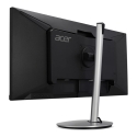 Acer CB342CU monitori 86,4 cm (34") 3440 x 1440 pikseļi UltraWide Quad HD LCD Melns, Sudrabs