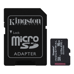 Kingston Technology Industrial 16 GB MicroSDHC UHS-I Klasės 10