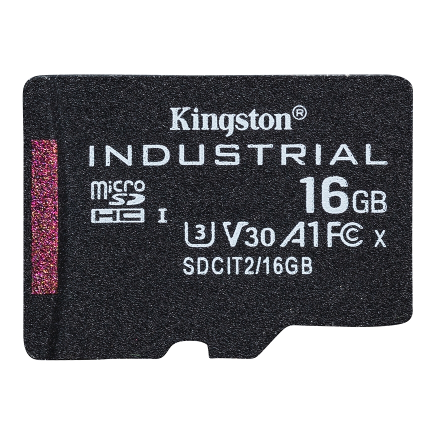 Kingston Technology Industrial 16 GB MicroSDHC UHS-I Klass 10 – 3