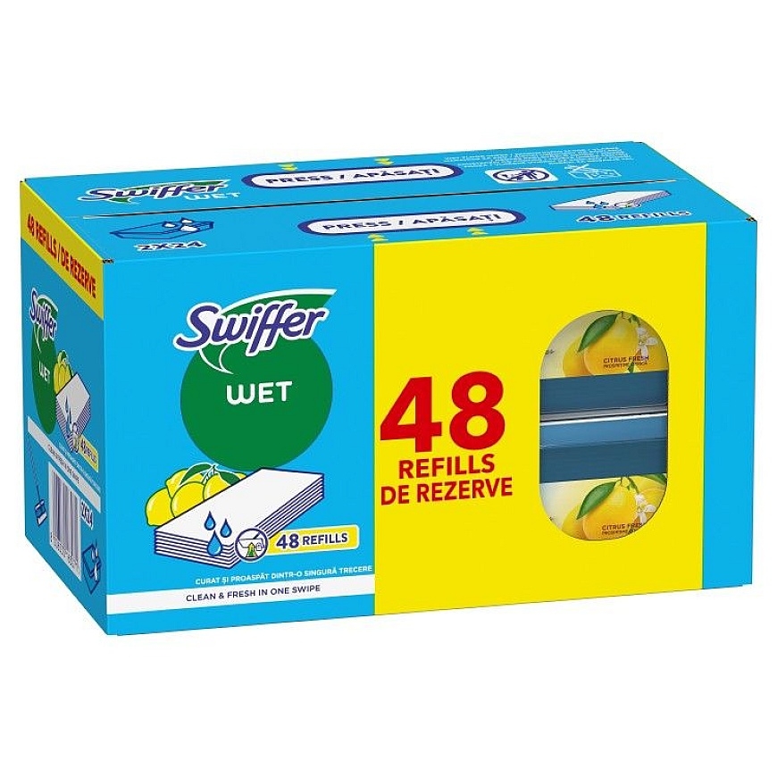 Swiffer Sweeper mitru salvetes 48gab (8006530163071)