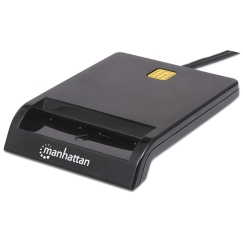 Manhattan 102049 kiipkaardilugeja Hoonesisene USB USB 2.0 Must