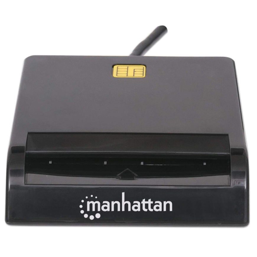 Manhattan 102049 kiipkaardilugeja Hoonesisene USB USB 2.0 Must – 3