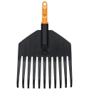 Plastic Leaf Rake, 364 mm Width, One Click