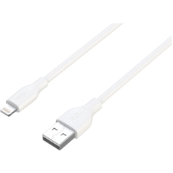 USB-A - Lightning kaabel DELTACO, 2m, valge / IPLH-402-1 / 1903214