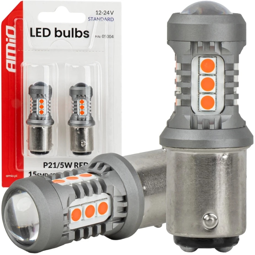 AMiO Standarta LED spuldzes bay15d p21/5w
